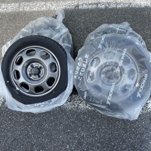 (お話中)新車外し　ハスラー　純正　タイヤホイール