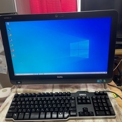 DELL 一体型パソコン Windows10 大画面23インチS...