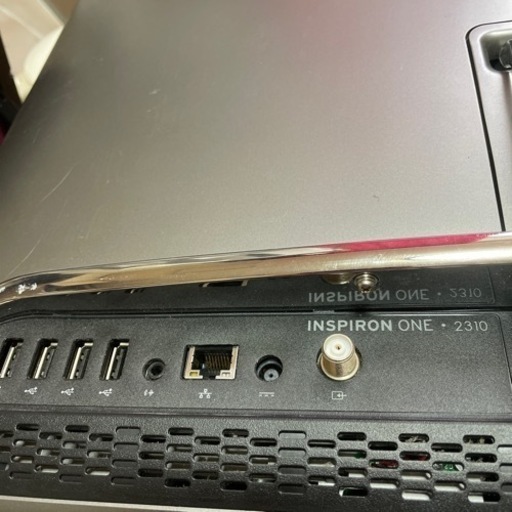 DELL 一体型パソコン Windows10 大画面23インチSSDにも負けない早さ