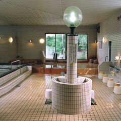 日帰り入浴施設における　営業中の掃除　マット交換　洗濯の画像