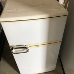 2ドア冷凍冷蔵庫中古