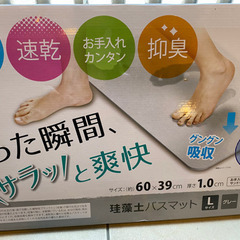 珪藻土マット【新品未使用】の画像