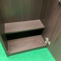 中古 KOKUYO H1800 木製ワードローブ 鍵付き MGH-TS35 2019年製　龍ヶ崎倉庫の画像