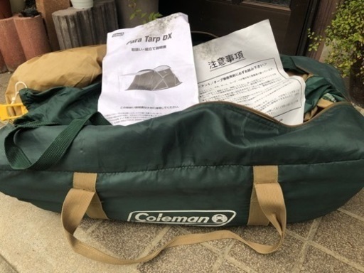 値下げ　Coleman Para Tarp DX コールマンパラタープ170T11950J スクリーンタープ　訳有り