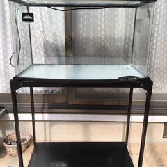 【無料】観賞魚用水槽（KOTOBUKI) ライト・専用台付