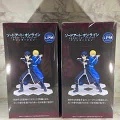 ソードアートオンライン　キリト　ユージオ　フィギュアの画像