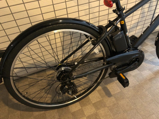 電動自転車 ベロスター ブラック パナソニック スポーツ 700×38C 8AH 外装7段変速 メーカー保証付き 【最新モデル】 防犯