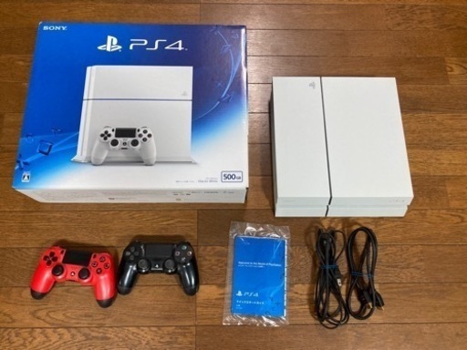 PS4 1TB + コントローラー2個 + ソフト1本　分解清掃、高級グリス塗り直し済
