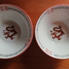 大清乾隆年製 ラーメンどんぶり 昭和 レトロ