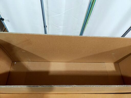 什器用 キャスター付きダンボール箱 空箱 幅175 奥51 高80cm 収納 保管 機材ケース