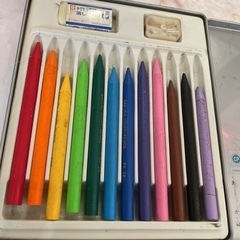サクラ クーピーペンシル 12色 缶入り FY12 パステルミニセット、の画像