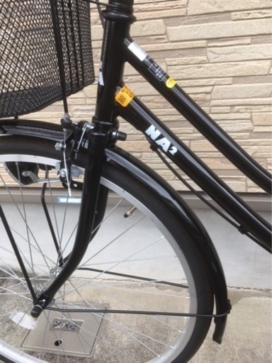 自転車 黒 ほぼ新品