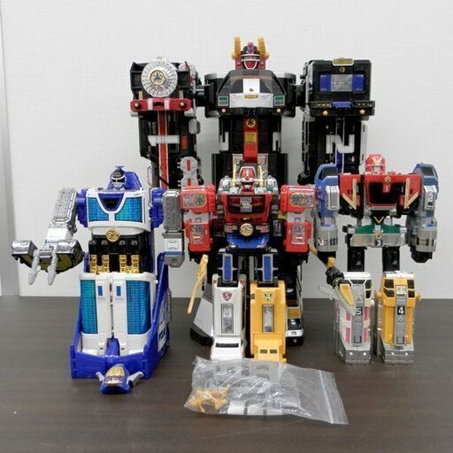 当時品 救急戦隊 ゴーゴーファイブ DX 超合金 ビクトリーロボ ビクトリーマーズ ライナーボーイ グランドライナー セット 札幌 西野