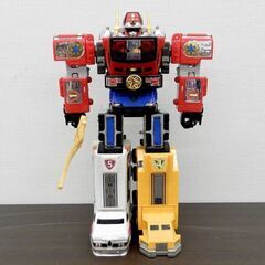 当時品 救急戦隊 ゴーゴーファイブ DX 超合金 ビクトリーロボ