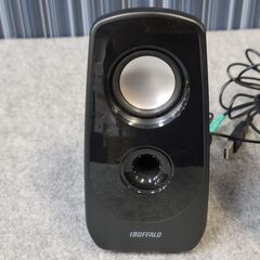 iBUFFALO BSSP28U Series ブラック マルチメディアステレオスピーカー USB電源タイプの画像