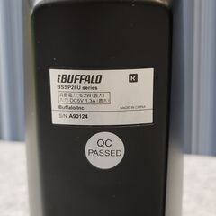 iBUFFALO BSSP28U Series ブラック マルチメディアステレオスピーカー USB電源タイプの画像