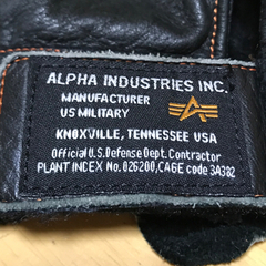 (最終値下げ)♦️新品未使用 ALPHA レザーグローブの画像