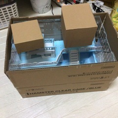 早い者勝ち ほぼ新品lifewave ハムスター（小動物用）ケージ アクリル製30cm×47cm×30cmの画像