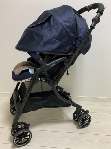 コンビ ベビーカー スゴカル 4キャス コンパクト エッグショック