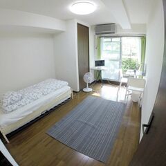 ⭕️六本松（梅光園) 1F 1K / 公園ビュー / イケア家具...