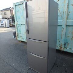 ☆3D☆簡易清掃済み☆2010年製☆東芝 TOSHIBA 3ドア冷蔵庫 GR-38ZV(N) 375L ☆税込価格☆