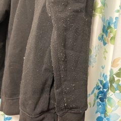 スウェット 黒 上の画像