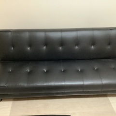 引き取りに来てくれる方限定　ソファーベッドお譲りします。の画像