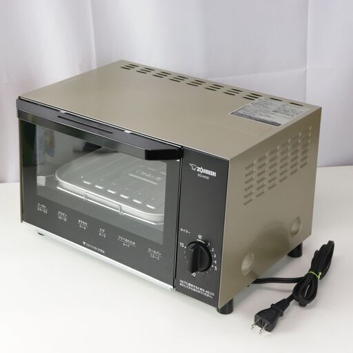 【中古】庫内広びろ オーブントースター 象印 EQ-AA22 2018年製