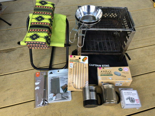 お値下げしました。¥4500→¥3600キャンプ用品一式