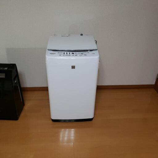 ハイセンス　4.5キロ全自動洗濯機