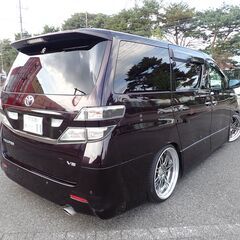ヴェルファイア【ご成約済み、ありがとうございました。】検長！車検R5年9月迄でコミコミ500,000円☆グレード　3.5Z　Gエディション☆車高調☆20インチアルミホイール☆ETC☆HID☆両側パワスラ☆フリップダウンモニター☆パワーバックドア☆Rカメラの画像