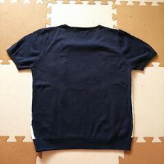 値下げ earth m&e☆レースニットプルオーバーセットアンサンブルの画像