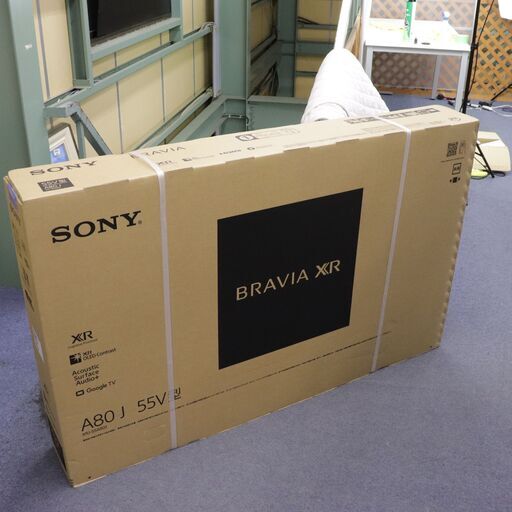 【新品＆未開封品2020年製】SONY BRAVIA 55V型 4K有機ELテレビ XRJ-55A80J 京都市内配送無料