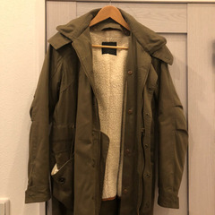 カーキ色 メンズコート M