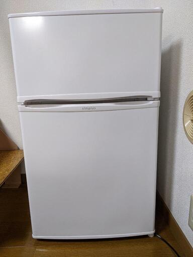 冷蔵庫 90L SP-90L2-WH