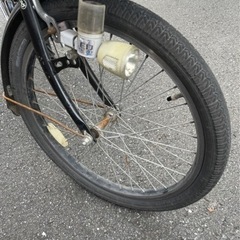 譲渡者決定チャイルドシート、ギア付き自転車の画像