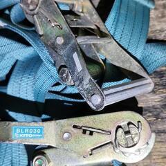 KITO/キトー ベルトラッシング BLR030  中古美品 2つセット ベルト幅50mm 破断荷重3ｆｔの画像