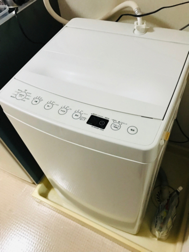 洗濯機:ハイアール2018年製 容量：4,5kg