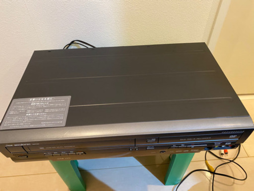 ビデオ一体型DVDレコーダー　ビデオをDVDにダビング