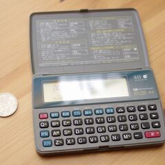 【無料】電子辞書　英和・和英・漢字　セイコーインスツルの画像