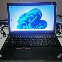 6ヶ月保証（Windows 11+Office2021年）格安 「スタンダード」LENOVO THINKPAD E520 2台目