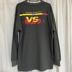 ストリートファイターⅡ'オマージュロンT 長袖 ビッグサイズ ストIIの画像