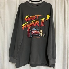 ストリートファイターⅡ'オマージュロンT 長袖 ビッグサイズ ストII