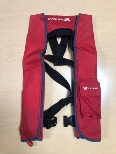 YAMAHA Y’S GEAR ライフジャケット　救命胴衣　赤