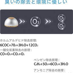 小型脱臭機 滅菌脱臭装置 USB充電式ミニオゾン発生器 10個の画像