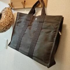 非常に美品。HERMES　エルメス　エールラインMM　トートバッグ