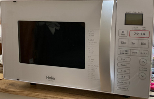 （お譲り先決まりました）【中古】ハイアール　オーブンレンジ　JM-V16D