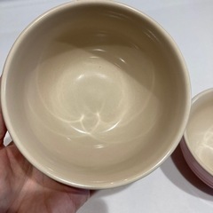 ル・クルーゼ　ボール　ピンク　直径約12cm高さ6cmの画像