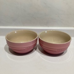 ル・クルーゼ　ボール　ピンク　直径約12cm高さ6cm