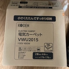 ホットカーペット&絨毯セット　お売りします